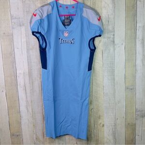 NFL Tennessee Titans On Field 2020 Game Issued Non-Numbered Jersey 36 L-…